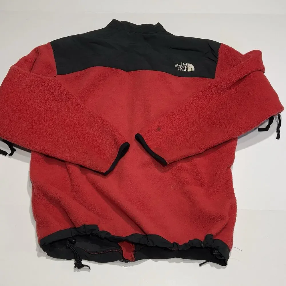 The North Face TNF Red 1995 Retro Denali Fleece Jacket Mens Size Small Full Zip